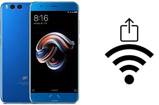 Generar QR con la clave Wifi en un Xiaomi Mi Note 3