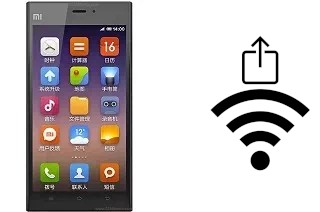 Generar QR con la clave Wifi en un Xiaomi Mi 3 TD