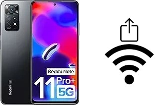 Generar QR con la clave Wifi en un Xiaomi Redmi Note 11 Pro+ 5G