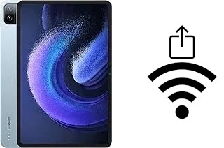 Generar QR con la clave Wifi en un Xiaomi Pad 6