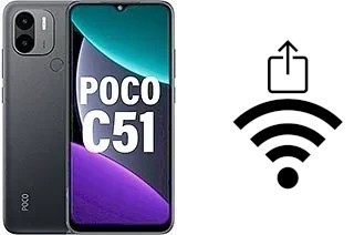 Generar QR con la clave Wifi en un Xiaomi Poco C51