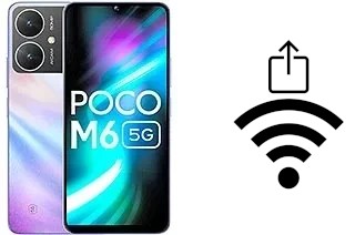 Generar QR con la clave Wifi en un Xiaomi Poco M6