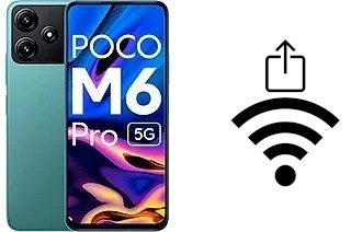 Generar QR con la clave Wifi en un Xiaomi Poco M6 Pro