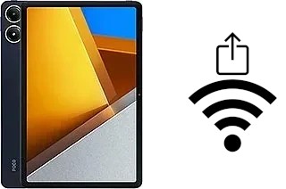 Generar QR con la clave Wifi en un Xiaomi Poco Pad