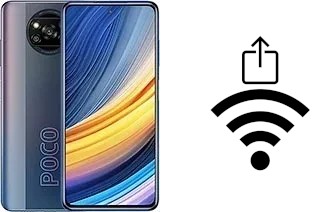 Generar QR con la clave Wifi en un Xiaomi Poco X3 Pro