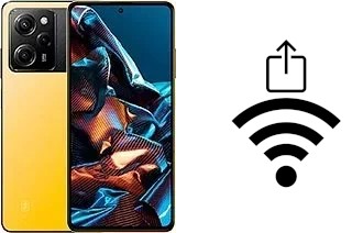 Generar QR con la clave Wifi en un Xiaomi Poco X5 Pro