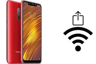 Generar QR con la clave Wifi en un Xiaomi Pocophone F1