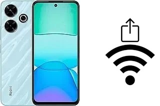 Cómo generar un código QR con la contraseña Wifi en un Xiaomi Redmi 13 5G