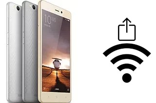 Generar QR con la clave Wifi en un Xiaomi Redmi 3