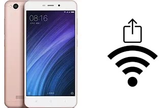 Generar QR con la clave Wifi en un Xiaomi Redmi 4a