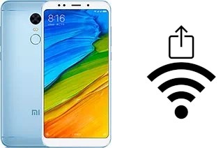 Generar QR con la clave Wifi en un Xiaomi Redmi Note 5 (Redmi 5 Plus)