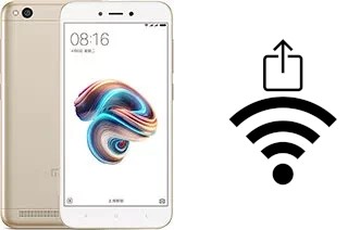 Generar QR con la clave Wifi en un Xiaomi Redmi 5A