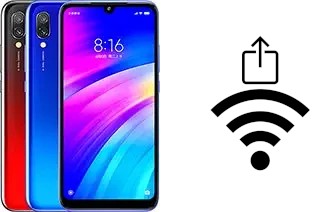 Generar QR con la clave Wifi en un Xiaomi Redmi 7