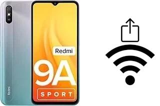 Generar QR con la clave Wifi en un Xiaomi Redmi 9A Sport