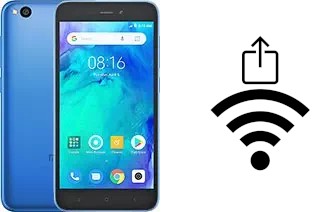 Generar QR con la clave Wifi en un Xiaomi Redmi Go