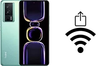 Generar QR con la clave Wifi en un Xiaomi Redmi K60