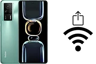 Generar QR con la clave Wifi en un Xiaomi Redmi K60E