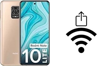 Generar QR con la clave Wifi en un Xiaomi Redmi Note 10 Lite