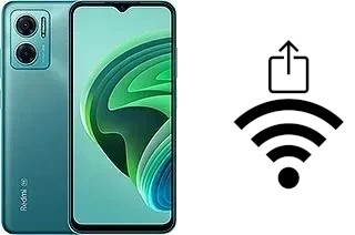 Generar QR con la clave Wifi en un Xiaomi Redmi Note 11E