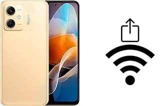 Cómo generar un código QR con la contraseña Wifi en un Xiaomi Redmi Note 12R Pro