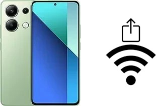 Generar QR con la clave Wifi en un Xiaomi Redmi Note 13 4G