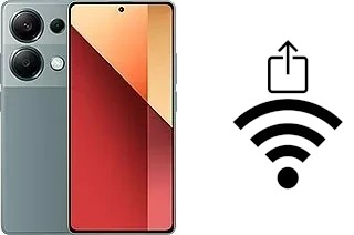 Generar QR con la clave Wifi en un Xiaomi Redmi Note 13 Pro 4G