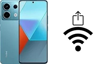 Generar QR con la clave Wifi en un Xiaomi Redmi Note 13 Pro