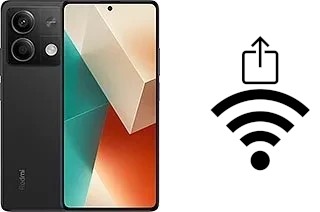 Generar QR con la clave Wifi en un Xiaomi Redmi Note 13