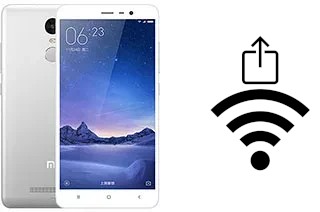 Generar QR con la clave Wifi en un Xiaomi Redmi Note 3