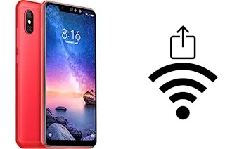 Generar QR con la clave Wifi en un Xiaomi Redmi Note 6 Pro