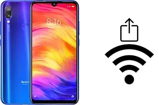 Generar QR con la clave Wifi en un Xiaomi Redmi Note 7 Pro