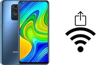 Generar QR con la clave Wifi en un Xiaomi Redmi Note 9