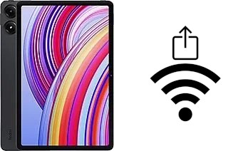 Cómo generar un código QR con la contraseña Wifi en un Xiaomi Redmi Pad Pro 5G