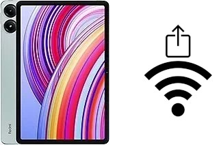 Cómo generar un código QR con la contraseña Wifi en un Xiaomi Redmi Pad Pro