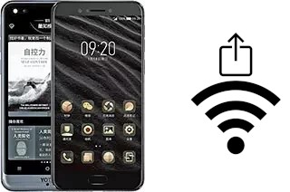 Generar QR con la clave Wifi en un Yota Phone 3