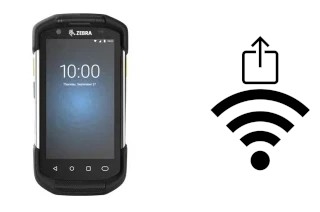 Generar QR con la clave Wifi en un Zebra TC72