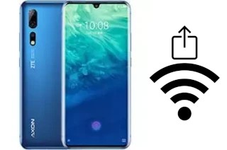 Generar QR con la clave Wifi en un ZTE Axon 10 Pro