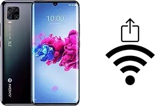 Generar QR con la clave Wifi en un ZTE Axon 11 5G