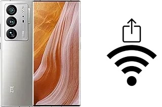 Generar QR con la clave Wifi en un ZTE Axon 40 Ultra