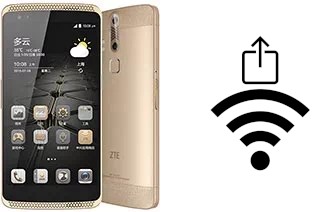 Generar QR con la clave Wifi en un ZTE Axon Lux