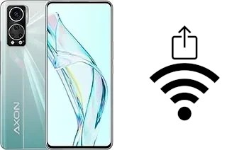 Generar QR con la clave Wifi en un ZTE Axon 30 5G