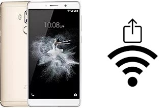 Generar QR con la clave Wifi en un ZTE Axon 7 Max