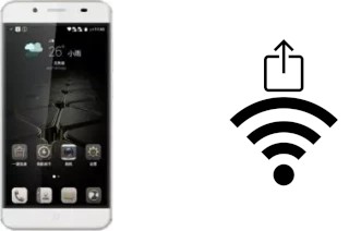 Generar QR con la clave Wifi en un ZTE Blade A610 Plus