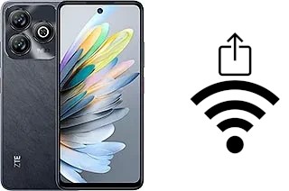 Cómo generar un código QR con la contraseña Wifi en un ZTE Blade A75 4G