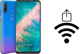 Generar QR con la clave Wifi en un ZTE Blade V20