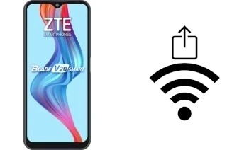 Generar QR con la clave Wifi en un ZTE Blade V20 Smart