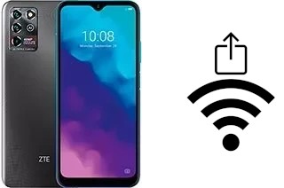 Generar QR con la clave Wifi en un ZTE Blade V30 Vita