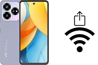 Cómo generar un código QR con la contraseña Wifi en un ZTE Blade V60 Design