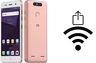 Generar QR con la clave Wifi en un ZTE Blade V8 Mini