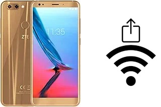 Generar QR con la clave Wifi en un ZTE Blade V9